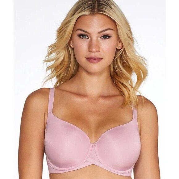 Wacoal 853281 Side Smoothing Contour Bra Pink US 36DD - Picture 1 of 6